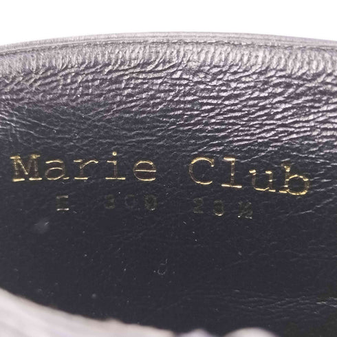 マリークラブ marie club サイドジップ レザーロングブーツ レディース JPN:23.5