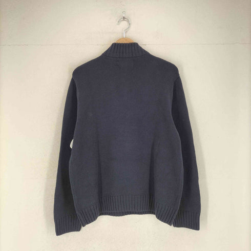 チャップス CHAPS ボトルネックハーフジップニットコットンセーター メンズ L
