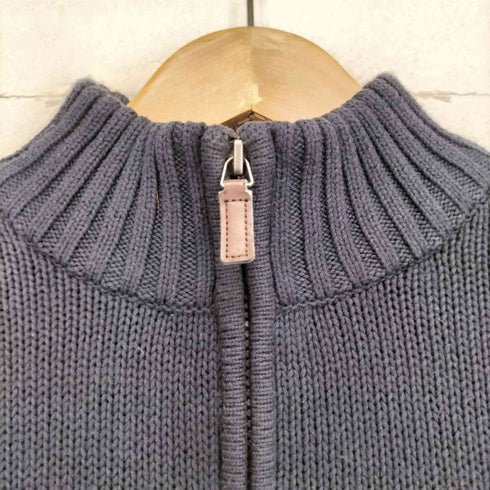 チャップス CHAPS ボトルネックハーフジップニットコットンセーター メンズ L