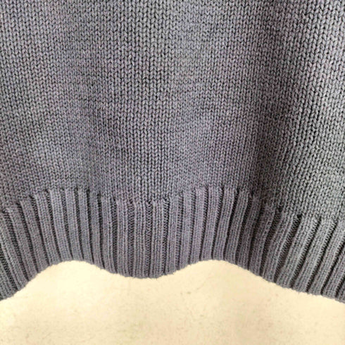 チャップス CHAPS ボトルネックハーフジップニットコットンセーター メンズ L