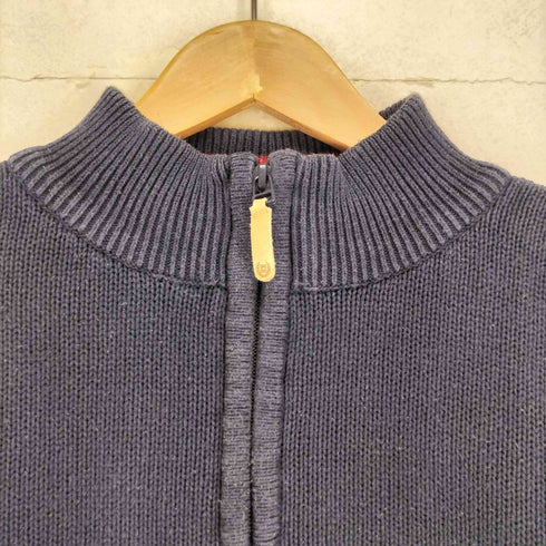 チャップス CHAPS ロゴ刺繍 2トーンコットンハーフジップ  メンズ import:XXL