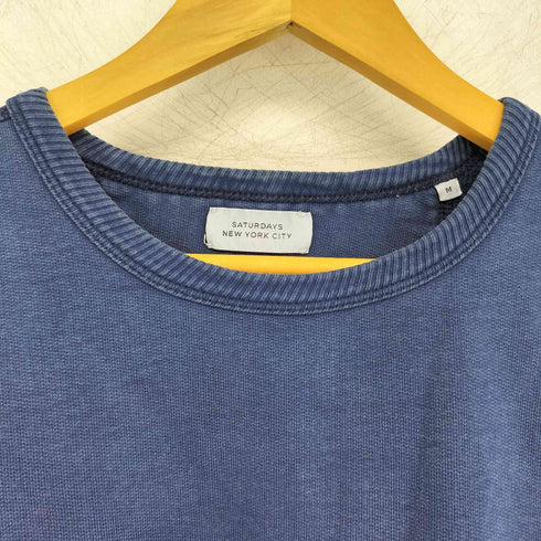 サタデーズニューヨークシティ Saturdays NYC ガーメントダイ S/S スウェット メンズ import:M