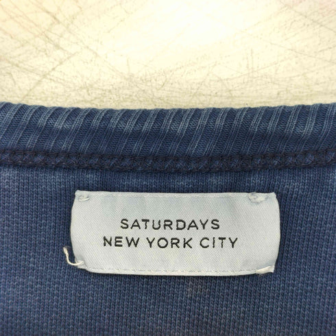 サタデーズニューヨークシティ Saturdays NYC ガーメントダイ S/S スウェット メンズ import:M