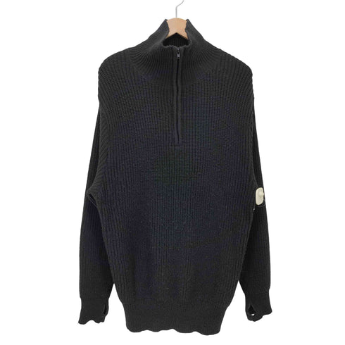 ジャーマンアーミー GERMAN ARMY MFH ドイツ軍 ハーフジップ ハイネックニット サムホール メンズ