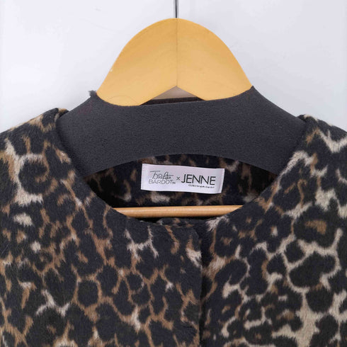 ジェンヌ JENNE Brigitte Bardot レオパードジャケット レディース JPN:M