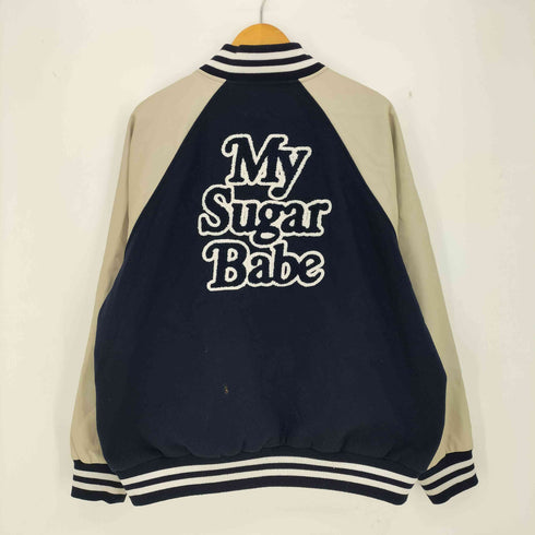 マイシュガーベイブ My Sugar Babe / MSB ロゴワッペン スタジャン メンズ JPN:L