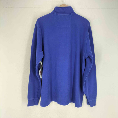 チャップス CHAPS ワンポイント刺繍ボトルネックハーフジップトレーナー メンズ  XL