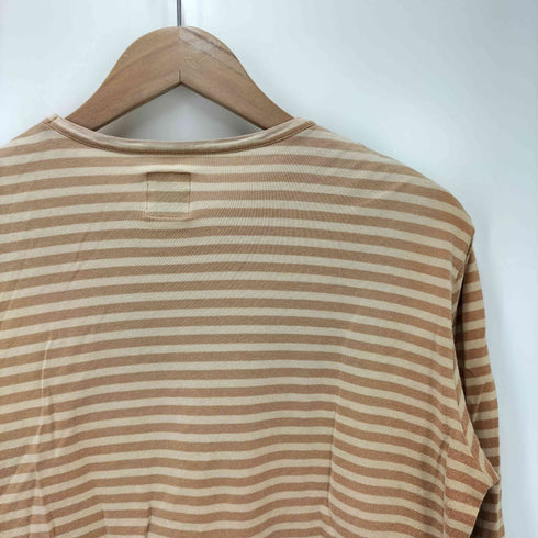 ハイスポーティングギア HAI SPORTING GEAR 80s-90s フロントロゴ ボーダー 長袖tシャツ レディース JPN:M