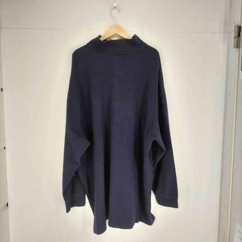 ポロバイラルフローレン Polo by RALPH LAUREN オーバーサイズ ポニー刺繍ハーフジップトレーナー メンズ 5XB BIG