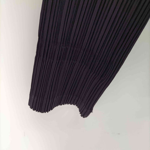 プリーツプリーズイッセイミヤケ PLEATS PLEASE ISSEY MIYAKE プリーツ開襟カーディガン レディース JPN:4
