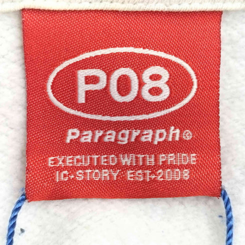 パラグラフ PARAGRAPH カレッジロゴ刺繍 プルオーバーパーカー メンズ JPN:3