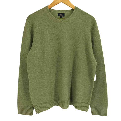 ブルックスブラザーズ 346 BROOKS BROTHERS ウール クルーネック ニット メンズ import:M