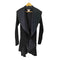 イッセイミヤケ ISSEY MIYAKE 1998AW 銀タグ バックスリット プリーツコート レディース JPN:L