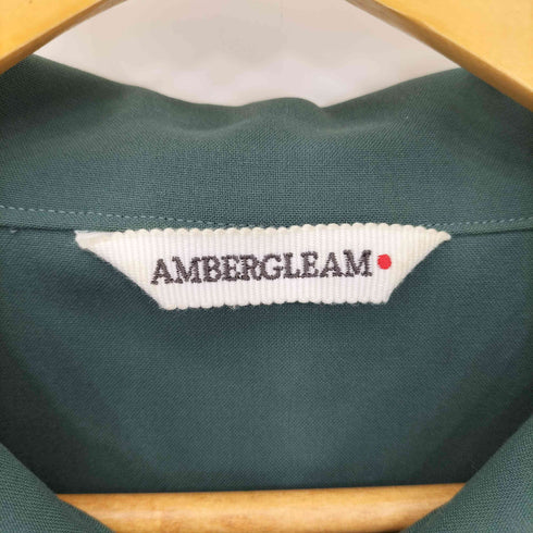 AMBERGLEAM 3ポケットコットンサテン カバーオール シャツジャケット メンズ FREE