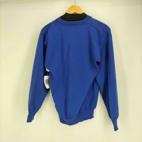 シュミーズラコステ CHEMISE LACOSTE 80S 文字ラコ Vネック ウール ニット メンズ