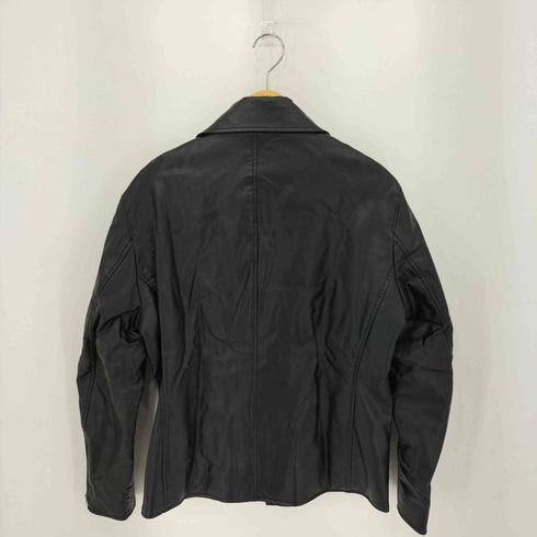 ユニクロ UNIQLO ネオレザーダブルライダースジャケット メンズ XL