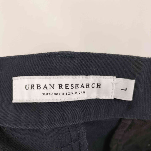 アーバンリサーチ URBAN RESEARCH T/C SLIM TROUSERS メンズ L