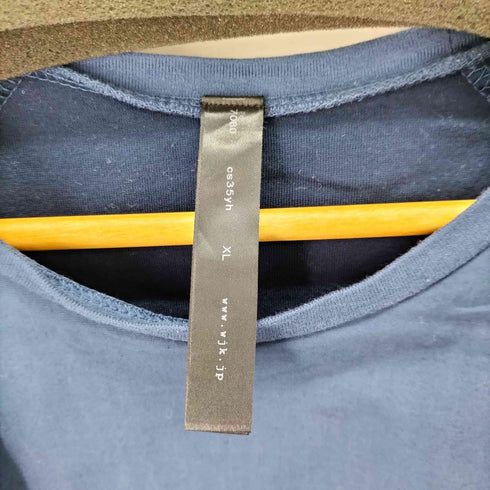 ダブルジェイケイ wjk 切りっぱなし レイヤード 半袖Tシャツ メンズ XL