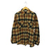 ウールリッチ WOOLRICH 60-70s USA製 三角タグ ウール フランネルチェック 長袖シャツ メンズ  M