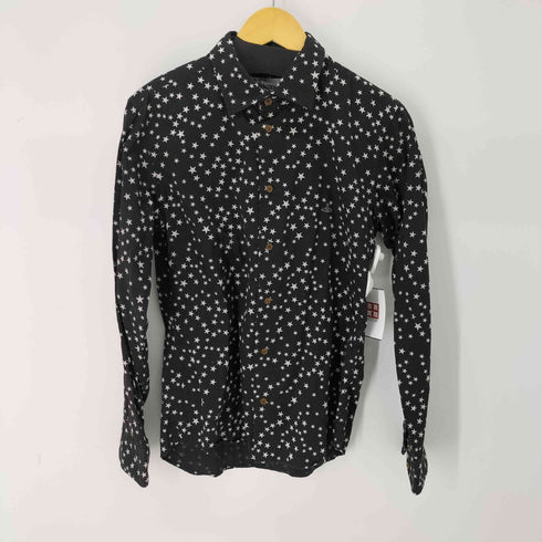 ヴィヴィアンウエストウッドマン Vivienne Westwood MAN オーブ刺繍ロゴ 星柄 ロングスリーブシャツ メンズ 48