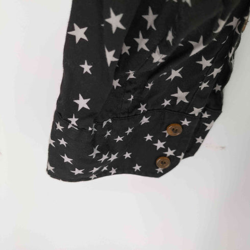 ヴィヴィアンウエストウッドマン Vivienne Westwood MAN オーブ刺繍ロゴ 星柄 ロングスリーブシャツ メンズ 48