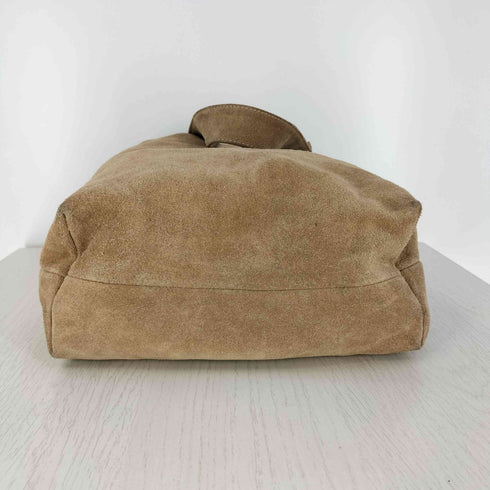 GEN RIGO  スタッズ ミニポーチ付き スウェード ワンショルダーバッグ レディース