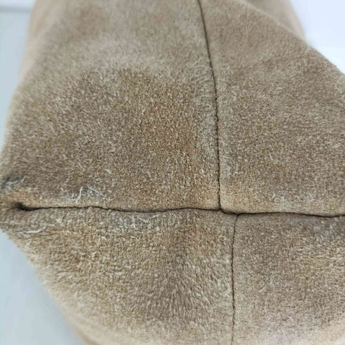 GEN RIGO  スタッズ ミニポーチ付き スウェード ワンショルダーバッグ レディース