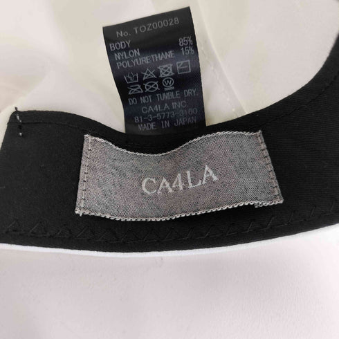 カシラ CA4LA HK DEEDS MF 洗える UVカット ベースボールキャップ レディース