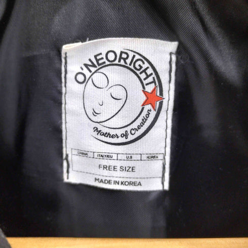 O'NEORIGHT × NASA パッチワークデザイン フーデッド ジップアップブルゾン メンズ FREE