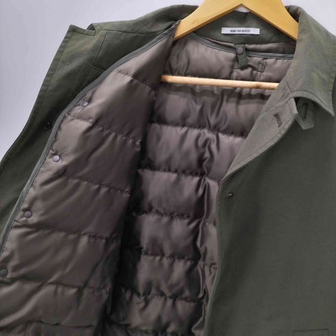 ワークトリップアウトフィッツグリーンレーベル リラクシング WORK TRIP OUTFITS GREEN LABEL RELAXING 機能/撥水 3WAY 単品 可能ライナー付き WTO ナイロン ライナー ステンカラー コート メンズ JPN:XL