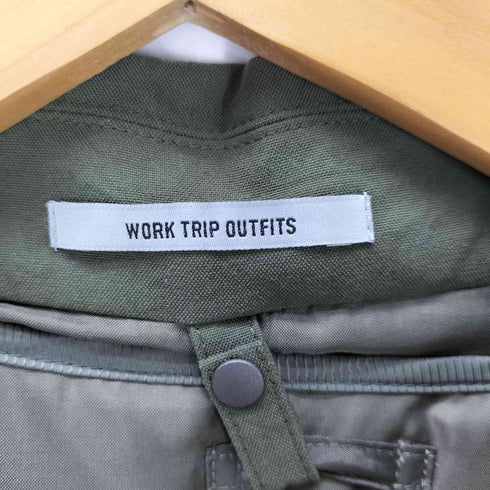 ワークトリップアウトフィッツグリーンレーベル リラクシング WORK TRIP OUTFITS GREEN LABEL RELAXING 機能/撥水 3WAY 単品 可能ライナー付き WTO ナイロン ライナー ステンカラー コート メンズ JPN:XL