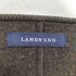 ランズエンド LANDS END クルミボタン ウールカーディガン レディース