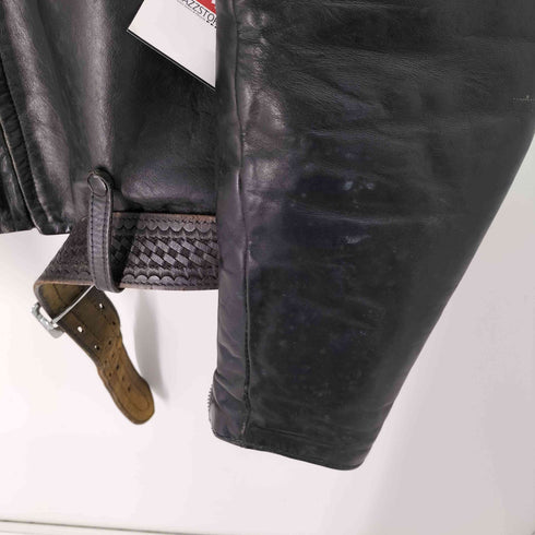 70-80s Taylors Leatherwear 本革ダブルライダースジャケット メンズ US:36