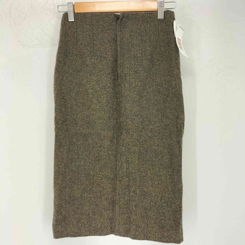 ニジュウサンク 23区 MOON生地 ヘリンボーンツイードタイトスカート レディース  30