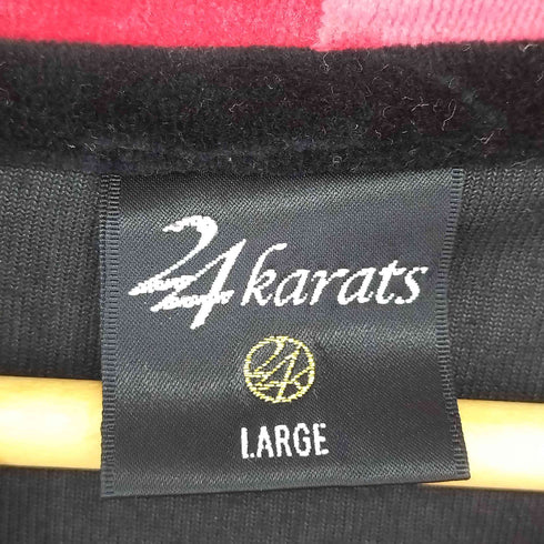 トゥエンティーフォーカラッツ 24karats ベロアパーカー ジャージセットアップ メンズ L