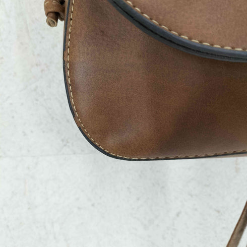 フリンジストラップミニショルダーバッグ レディース