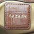 サザビー SAZABY クロコ&編み込みハンドバッグ レディース