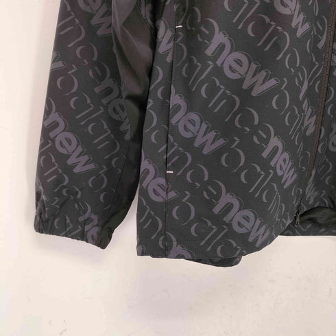 ニューバランス NEW BALANCE ロゴ総柄 ジップジャケット メンズ JPN:5