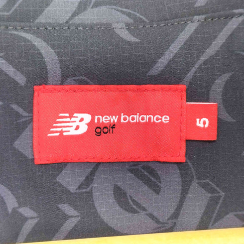 ニューバランス NEW BALANCE ロゴ総柄 ジップジャケット メンズ JPN:5