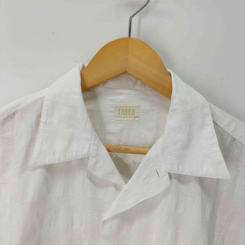 タケオキクチ TAKEO KIKUCHI S/S オープンカラーシャツ メンズ