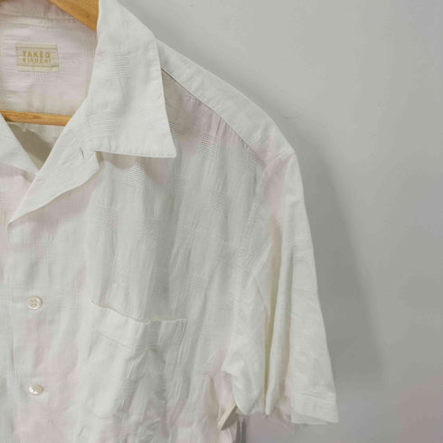 タケオキクチ TAKEO KIKUCHI S/S オープンカラーシャツ メンズ