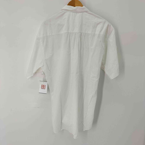 バジーレ BASILE イタリア製 S/S プルオーバー オープンカラーシャツ メンズ UK:42