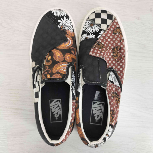 バンズ VANS CLASSIC SLIP-ON TIGER PATCHWORK メンズ JPN:27