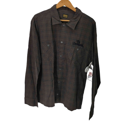 テンダーロイン TENDERLOIN 09ss チェーン刺繍 L/S ワークシャツ メンズ JPN:M