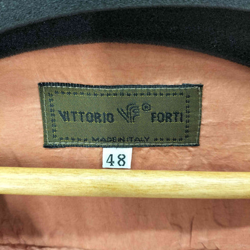 Vittorio Forti S/S オープンカラーシルクシャツ メンズ JPN:48