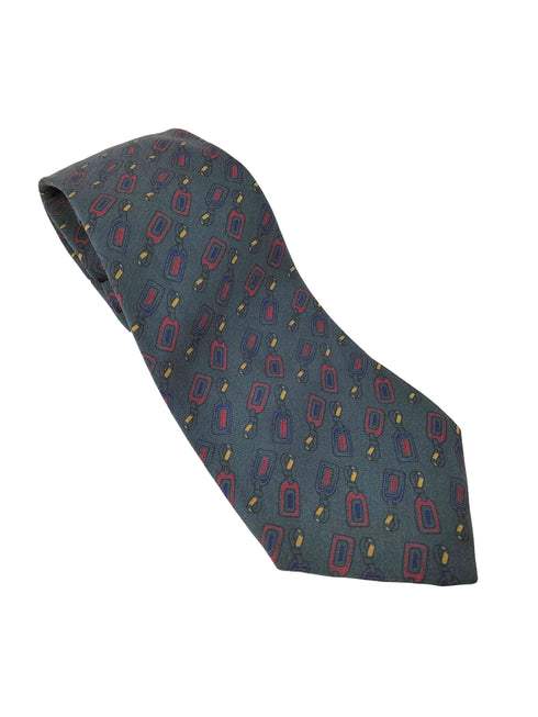 クリスチャンディオール Christian Dior 総柄シルクネクタイ メンズ