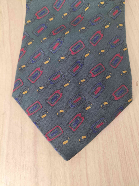 クリスチャンディオール Christian Dior 総柄シルクネクタイ メンズ