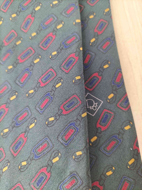 クリスチャンディオール Christian Dior 総柄シルクネクタイ メンズ