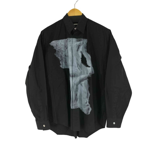 ジョンローレンスサリバン JOHN LAWRENCE SULLIVAN OVERSIZED PRINT SHIRT メンズ 44