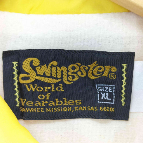 スウィングスター SWINGSTER usa製 バックプリント コーチジャケット メンズ import:XL